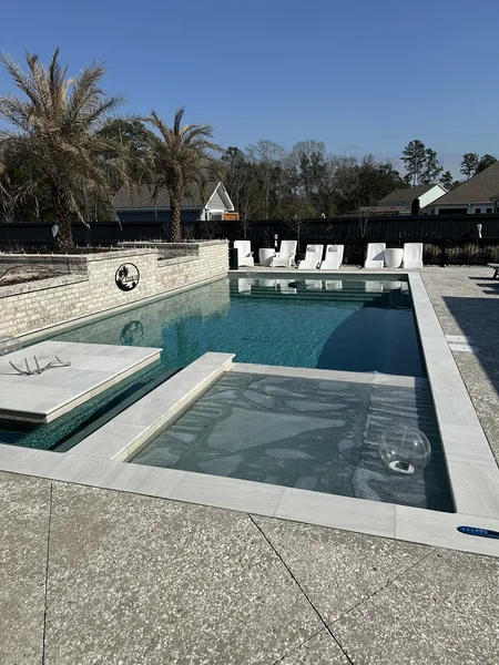 Pool and outdoor living space Mount Pleasant SC